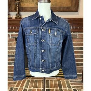Cinch Classic Cowboy Collection Blue Jean Jacket Women's Sz‎ XS Button Down